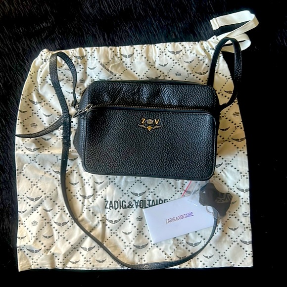 Zadig & Voltaire Bags Zadig Voltaire Camera Bag In Black Grained